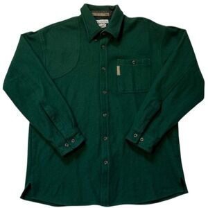 Columbia Green Trail Shirt made from pure virgin wool - Large